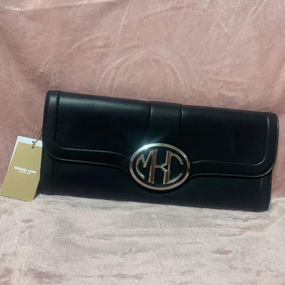 MONOGRAMME VACHETTA LEATHER CLUTCH